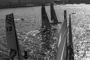 Extreme Sailing Series in St. Petersburg: flight analysis