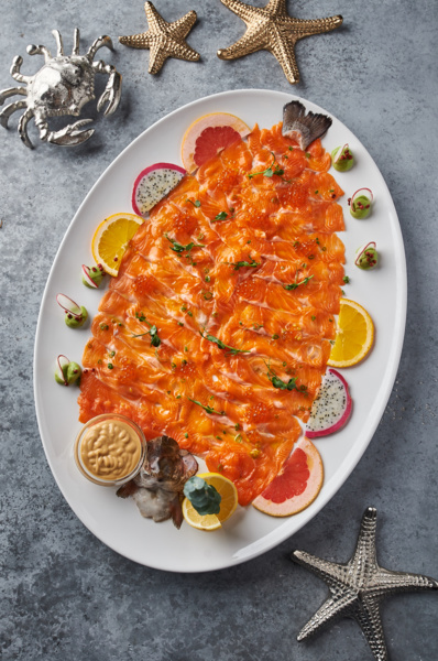 Крудо из мурманской форели