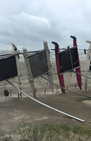 Catamaran graveyard