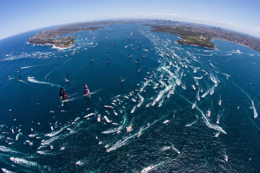 Старт Rolex Sydney Hobart 2018