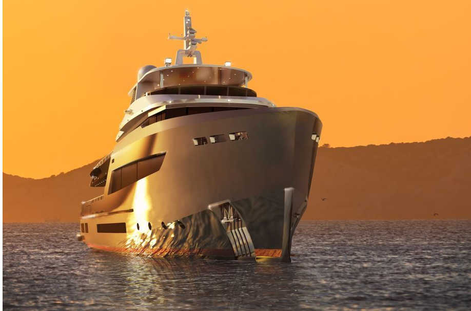 Bering Yachts sold a 45-meter Explorer with 12,000 miles of power reserve.
