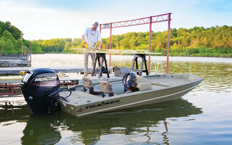 GRIZZLY 1754 SC - TRACKER Welded Jon Boat