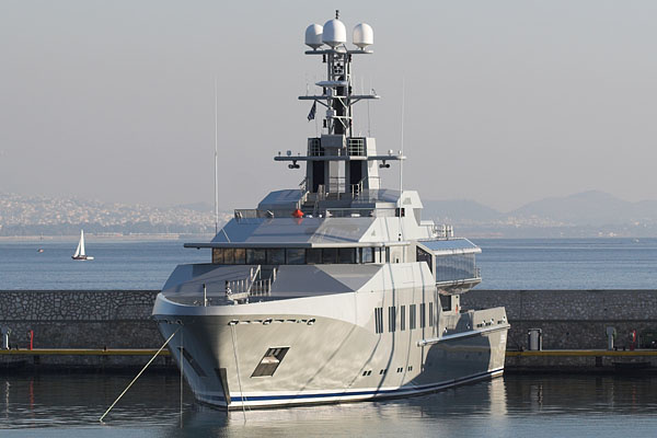 SKAT, one of Lurssen's brightest boats.