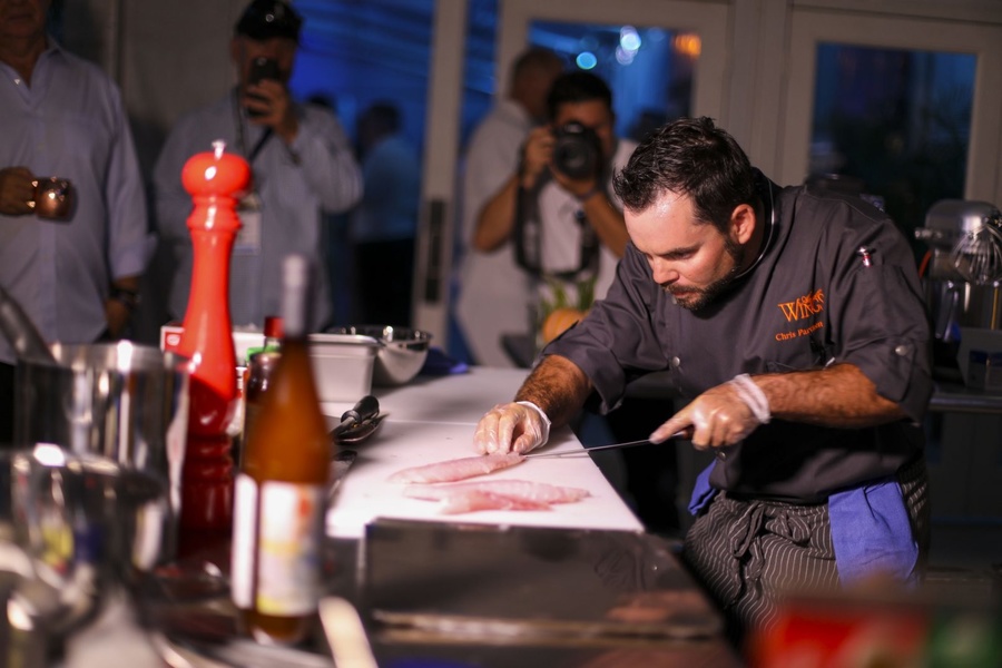 This is how the Chef Competition, which has already become traditional for FLIBS, is held.