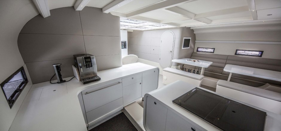 Galley and cabin