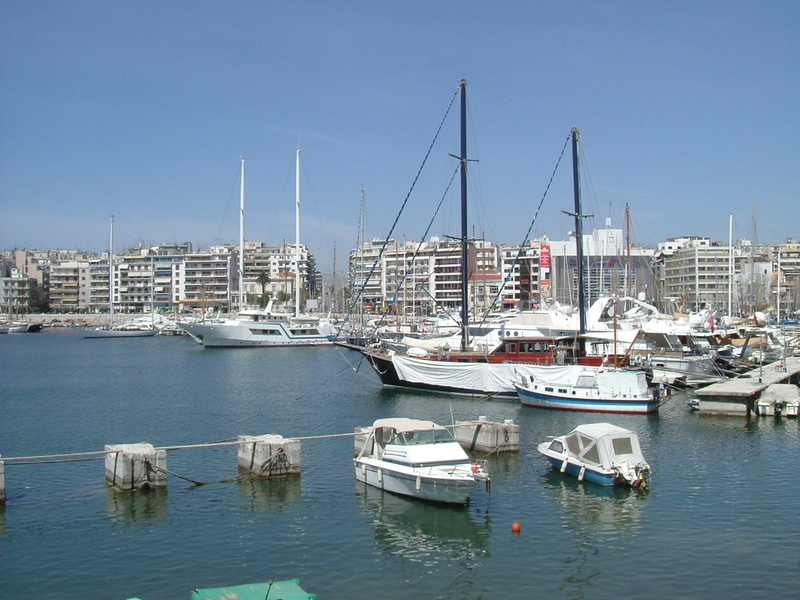 Piraeus yacht harbor