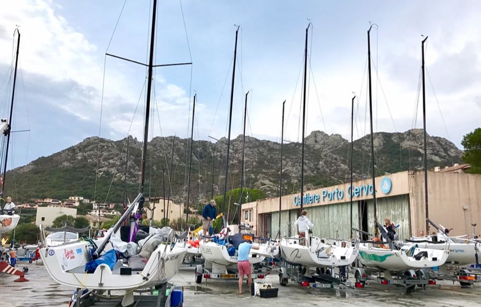 Яхты-участницы AUDI J/70 WORLD CHAMPIOSHIP готовы к обмеру