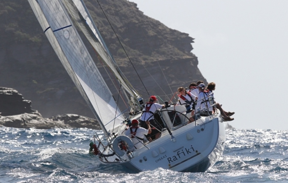 Cheeki Rafiki во рвемя Antigua Sailing Week 2014