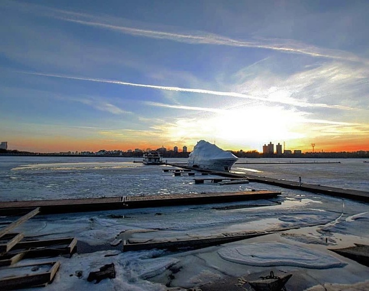 Royal Yacht Club this winter. We hope the snow melts by June :) 