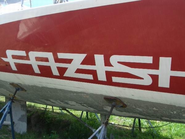 A Fazisi yacht these days.