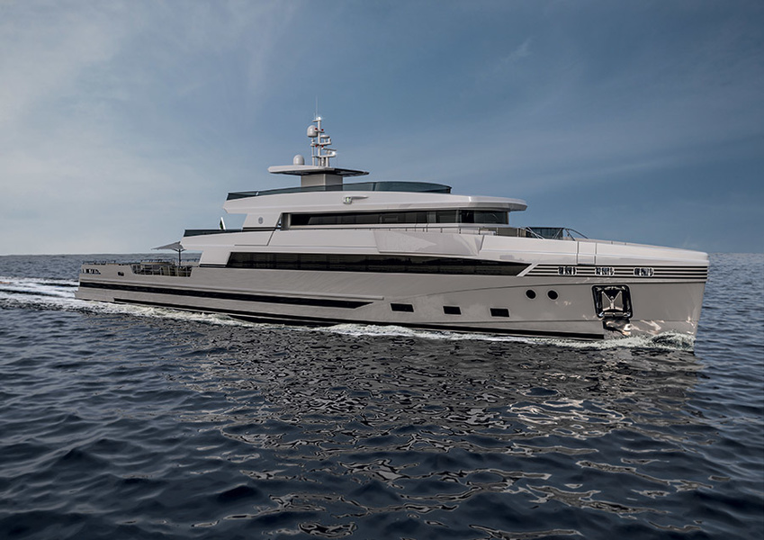 The Rosetti 48M support vessel could be one of the first yachts to be equipped with an innovative system.
