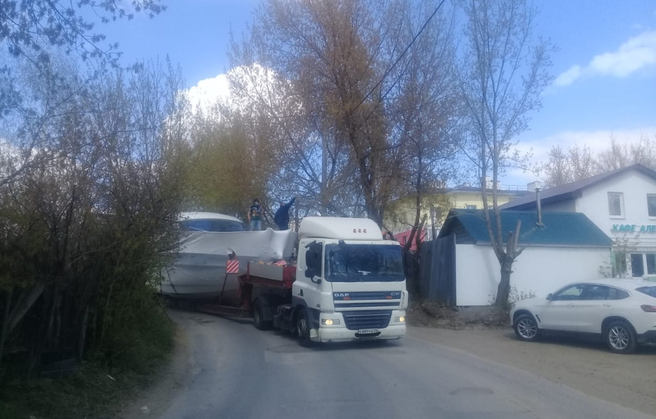 Приезд к месту выгрузки в Самаре