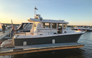 Sargo 31 Explorer Aft Door