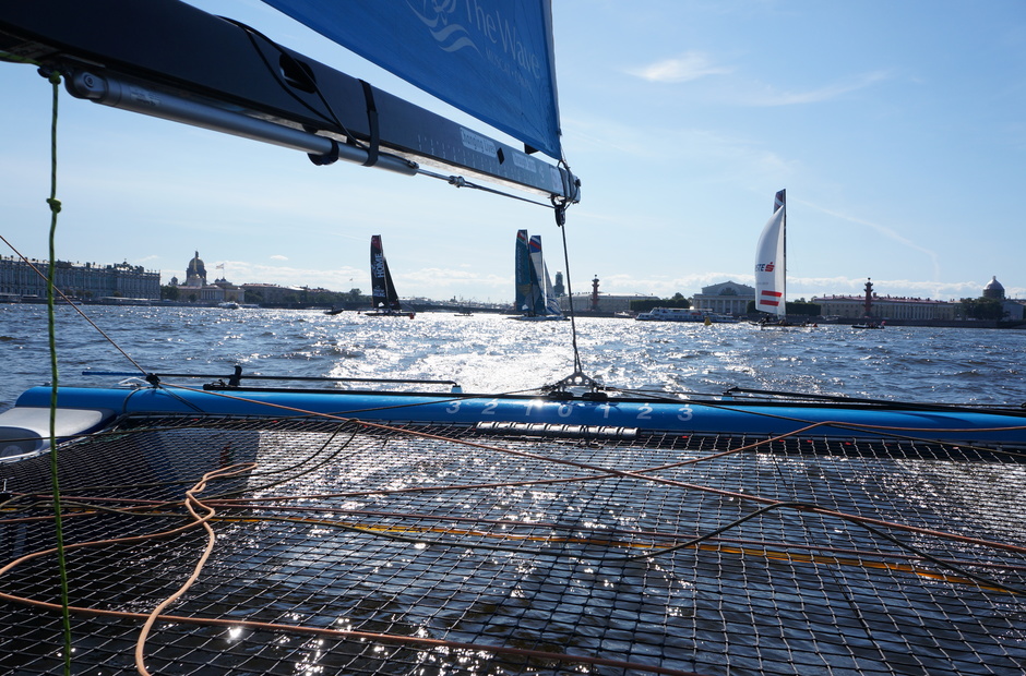 Extreme Sailing Series in St. Petersburg: Come «out and win.»
