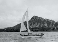 The Barn Door Trophy, awarded to the crew of the fastest monotype, was given to the Ticonderoga team led by Robert Johnson. The boat covered the route in 11 days, 16 hours, 46 minutes and 33 seconds. During the next regatta, in 1965, Ticonderoga time will improve by 2 days and 3 hours (9 days, 13 hours, 51 minutes, 2 seconds). This will be the new official Transpac record set for the first time since 1955. For another 3 hours, this time will be improved in 1969, but, however, already by the Blackfin team. 