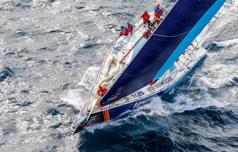 Текущий лидер гонки Vestas 11th Hour Racing