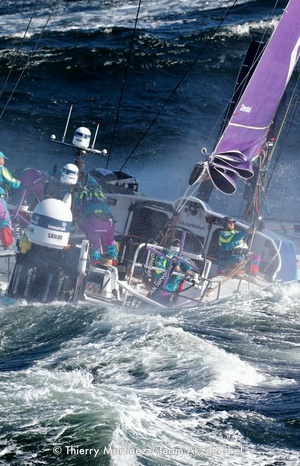 45 knots to the face