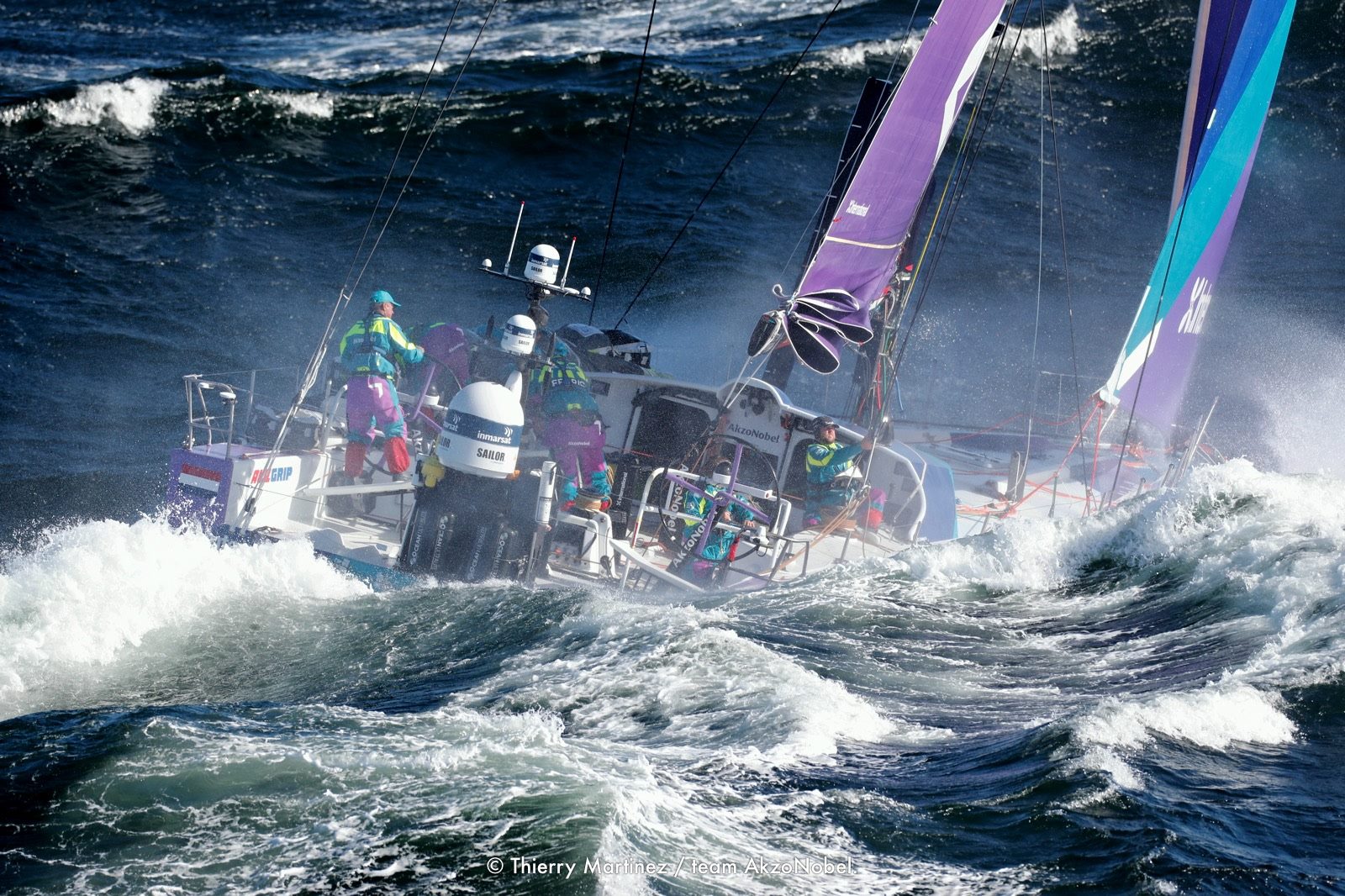 Wind 45. Volvo Ocean Race Night. Ocean Race Akzo Nobel Wallpaper.