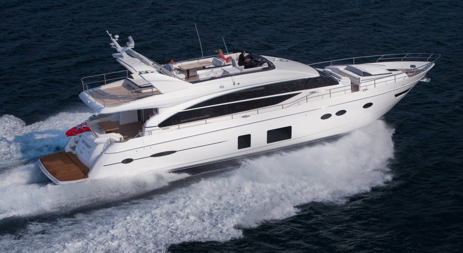 Another British boat worth seeing is the Princess 82 Motor Yacht.