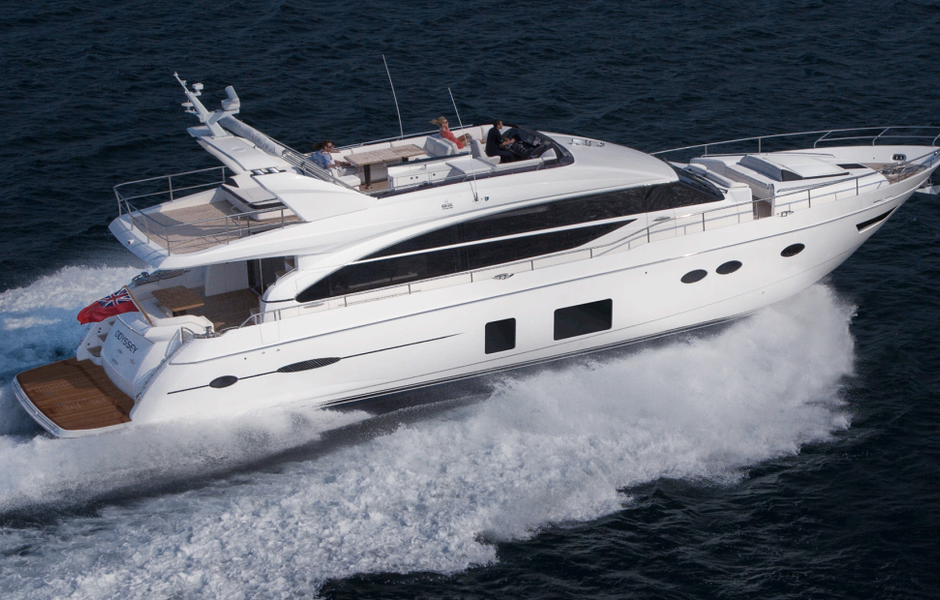 Еще одна лодка от британцев, которую стоит увидеть, Princess 82 Motor Yacht