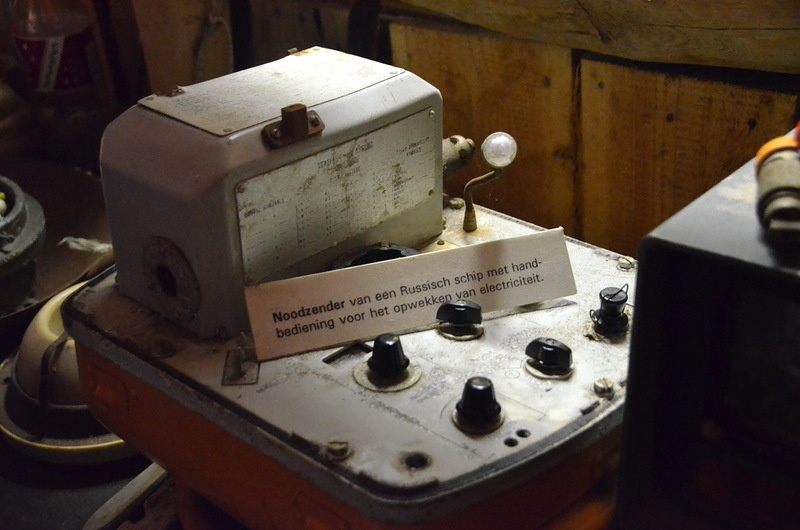 Some items were difficult to classify. For example, a radio from a Russian ship...