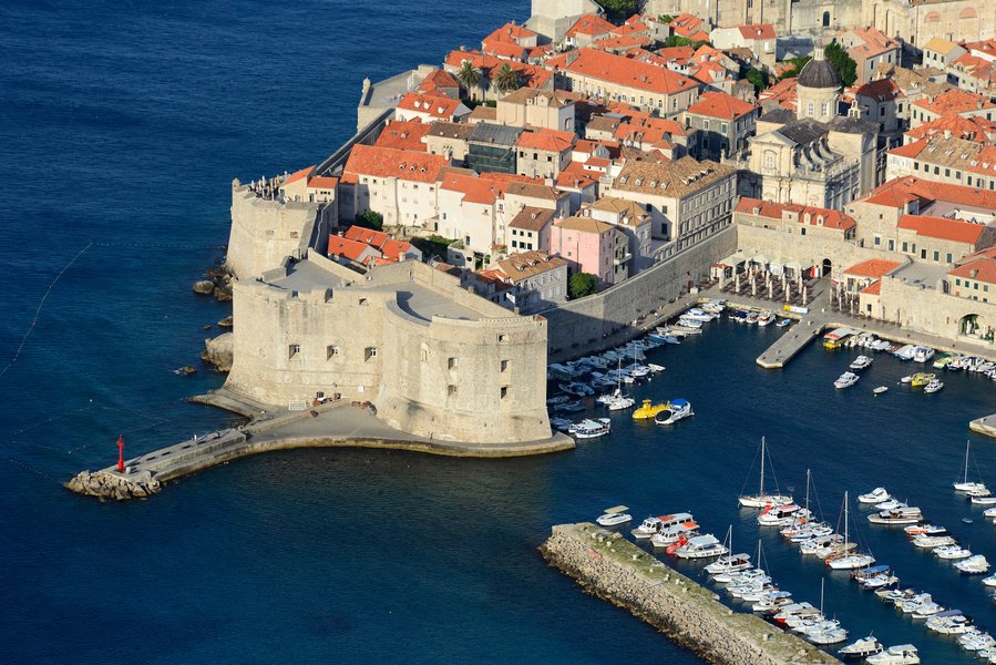 Старый порт Дубровника, Хорватия