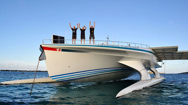 Fastest «solar» boat in the world