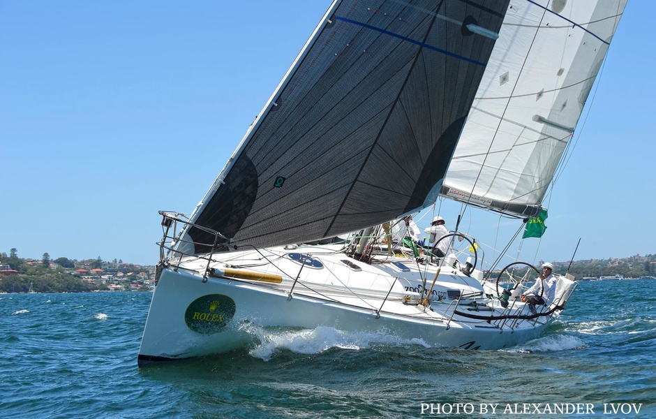 Simplesail Mahligai - лодка под российским флагом в Rolex Sydney Hobart