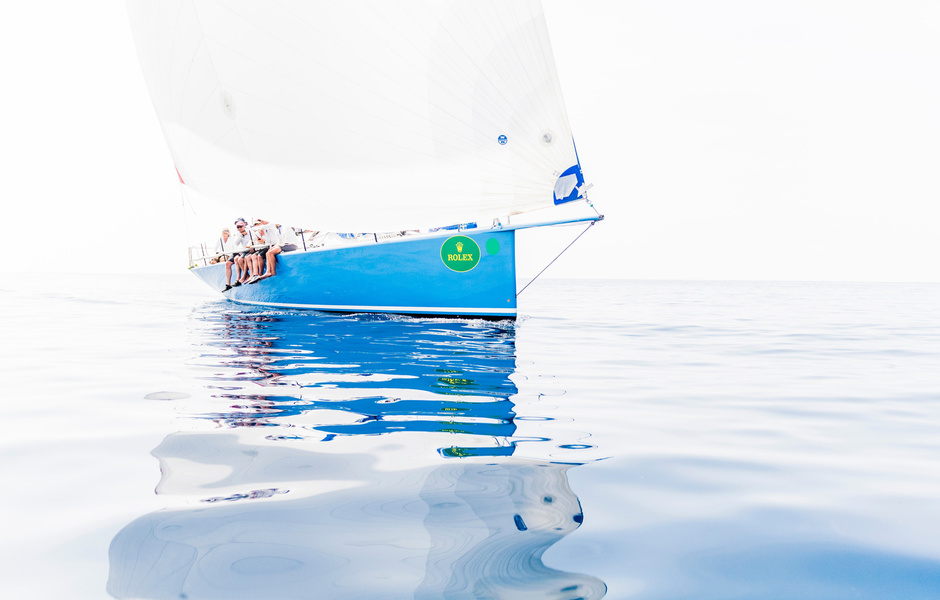 Штиль во время Giraglia Rolex Cup