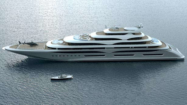 The 127-meter-long vessel that has all the hopes - Privilege One.