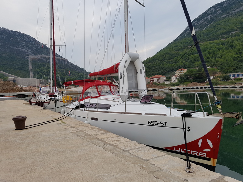 Charter yacht in Croatia