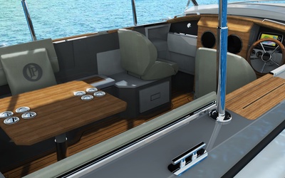 Alfastreet Marine 23 Cabin Electric