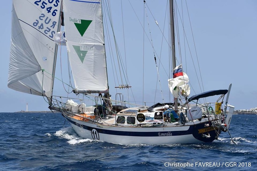 Igor Zaretsky on board «Esmeralda»