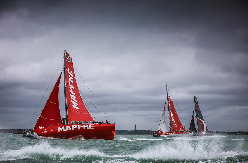 7 thrills of the Volvo Ocean Race zero stage in GIF animations