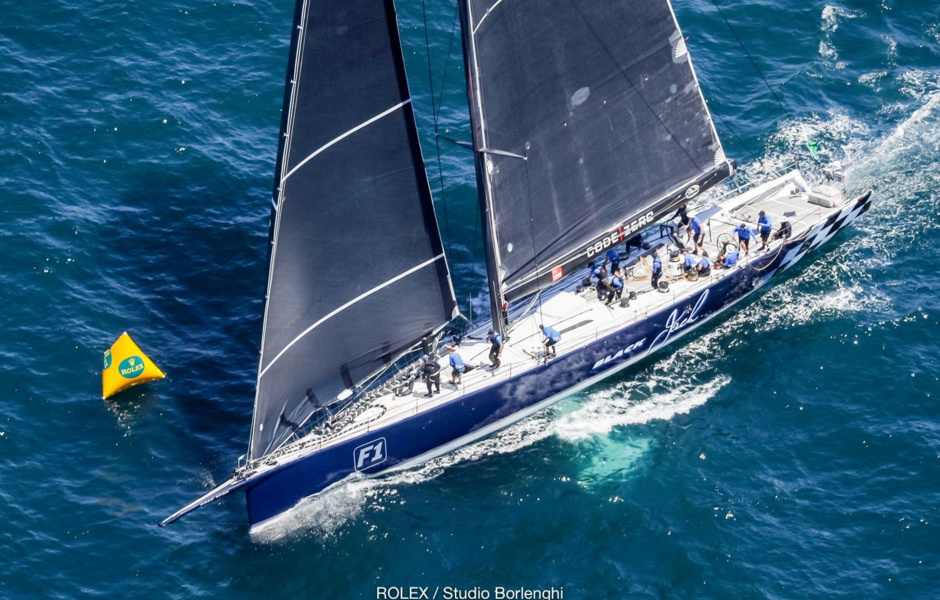 Black Jack at the start of Rolex Sydney Hobart 2018