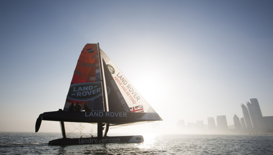  The boat was designed by Olympic champions Yves Lode and Mitch Booth.