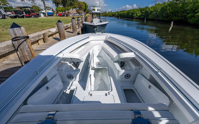 Inboard day fishing boat - BONITO 32 IB - MERCAN YACHTING - open /  flybridge / fiberglass