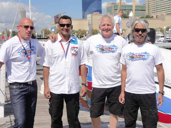 Team Qatar in full. Curtis is second on the right. 