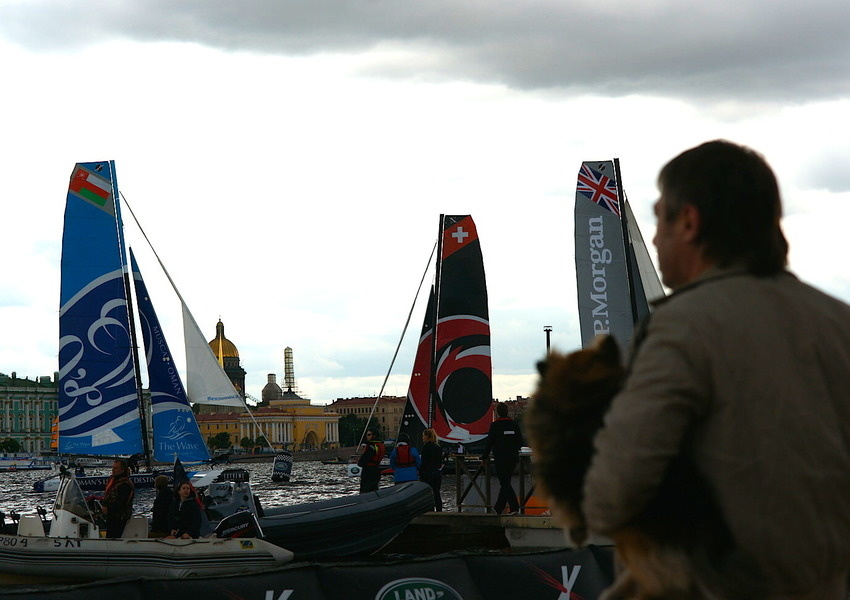 Extreme Sailing Series in St. Petersburg