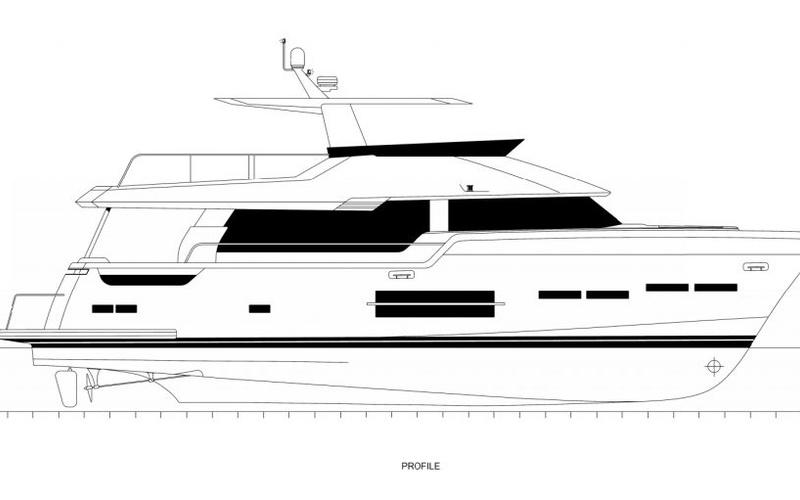 Clipper Cordova 55 Motor Yacht