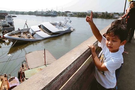 "She drowned!" A picture of the Chanat Katanyu/Bangkok Post 