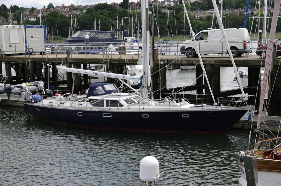 In Southampton Yacht Service Harbour