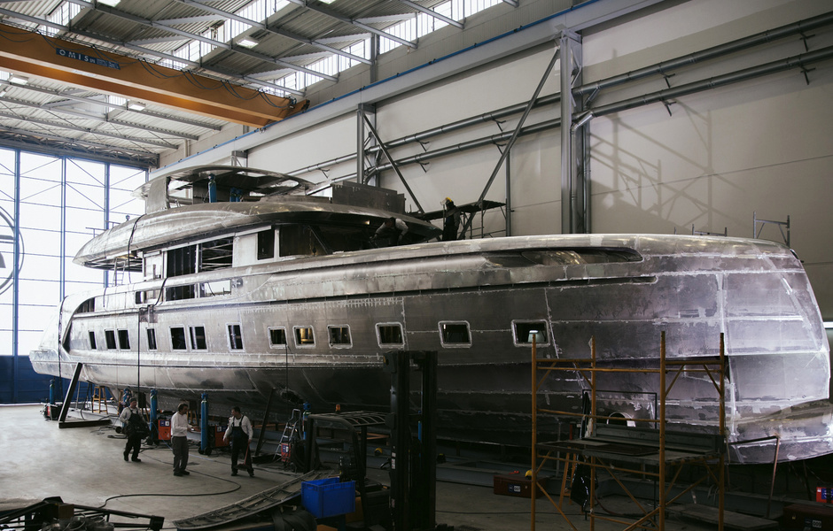 Dynamiq GTT 115 в процессе строительства