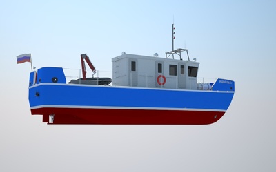 Trident Катер обеспечения водолазных работ