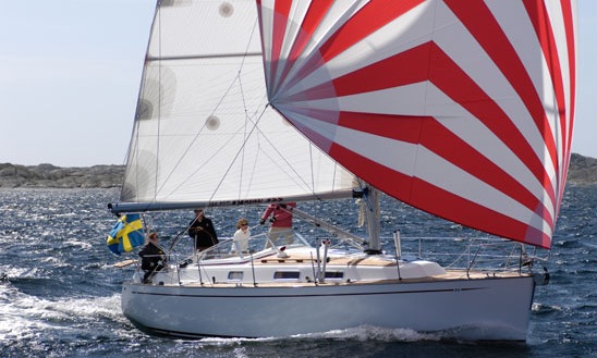 najad 355 sailboat