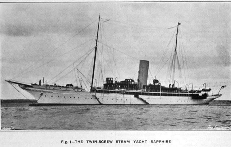 Steam Yacht Sapphire