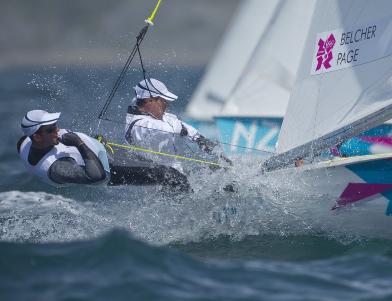 Matthew Belcher's crew leads the medal race.