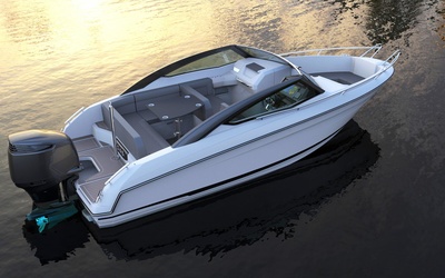 Parker 690 Bow rider