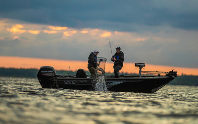 Crestliner 1750 Pro Tiller