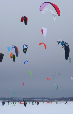 Prepare the sledge in summer and the kite in winter